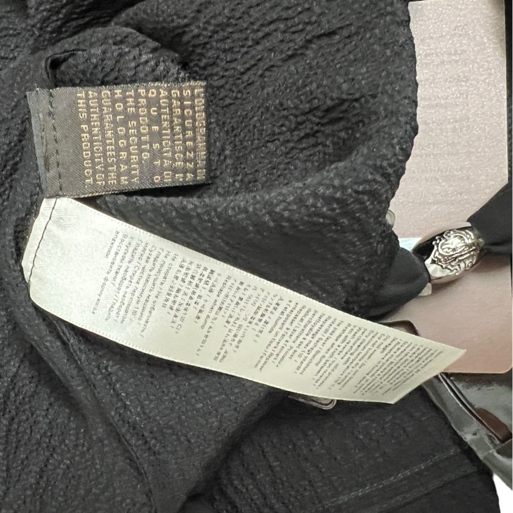Roberto Cavalli Black Silk Blouse with Tie Detail - Picture 11 of 14